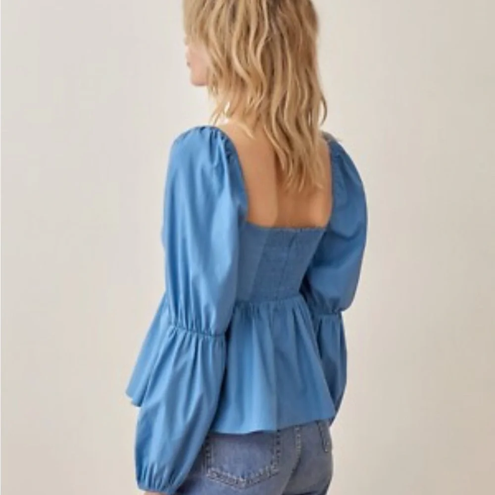 Reformation jaxley peplum